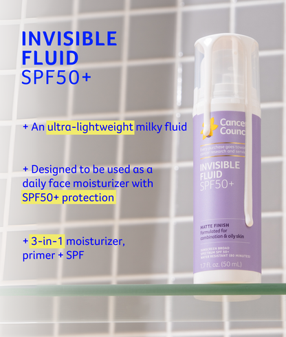 Invisible Fluid SPF50+